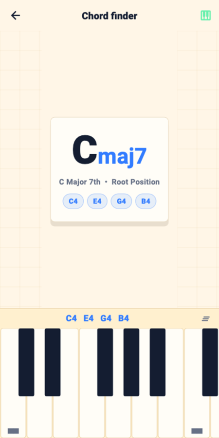 Chord Finder screenshot